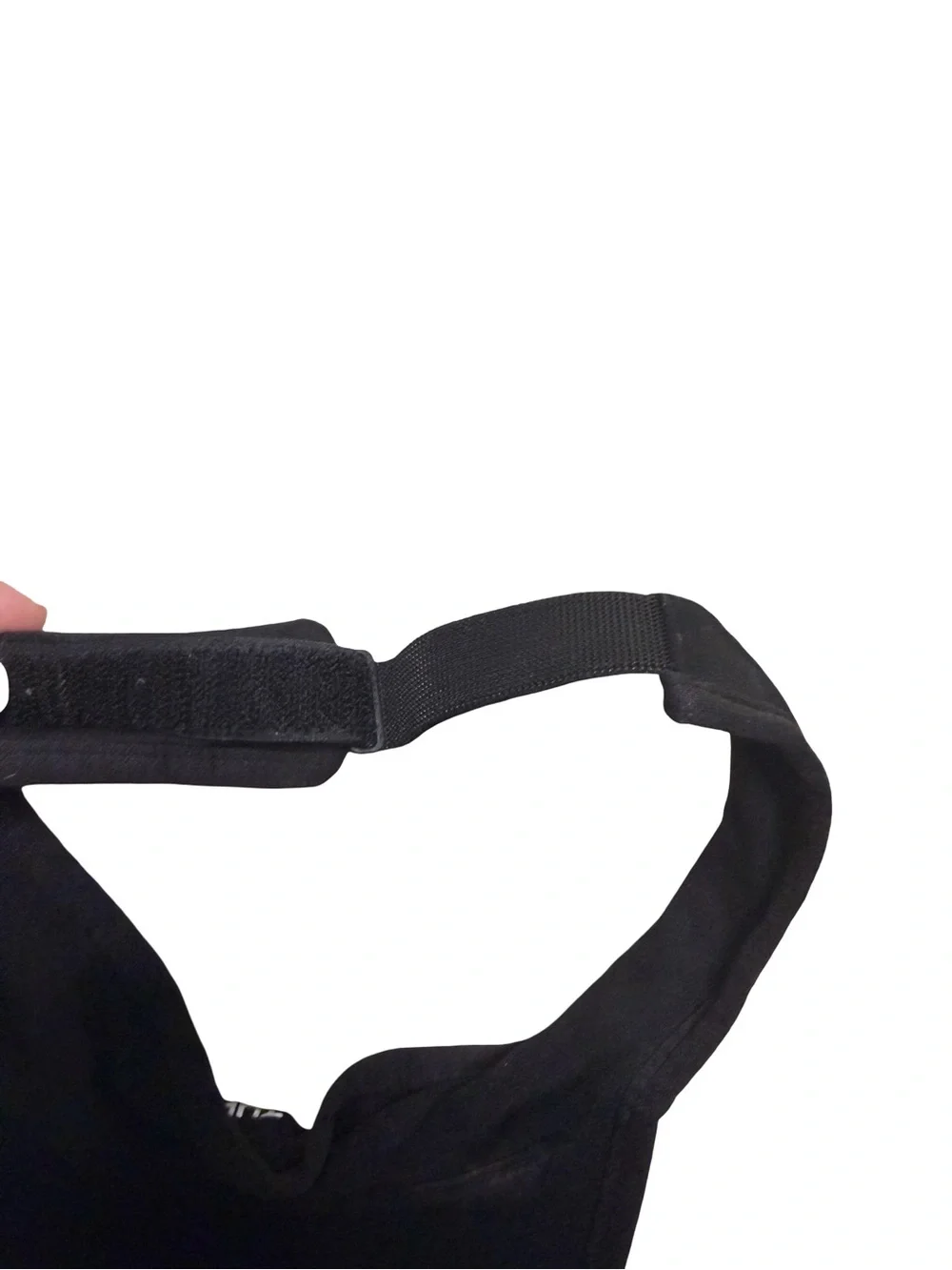 The North Face Class V Black Sun Visor Adjustable Velcro OS - Picture 5 of 6